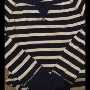 Old Navy boat neck thermal shirt